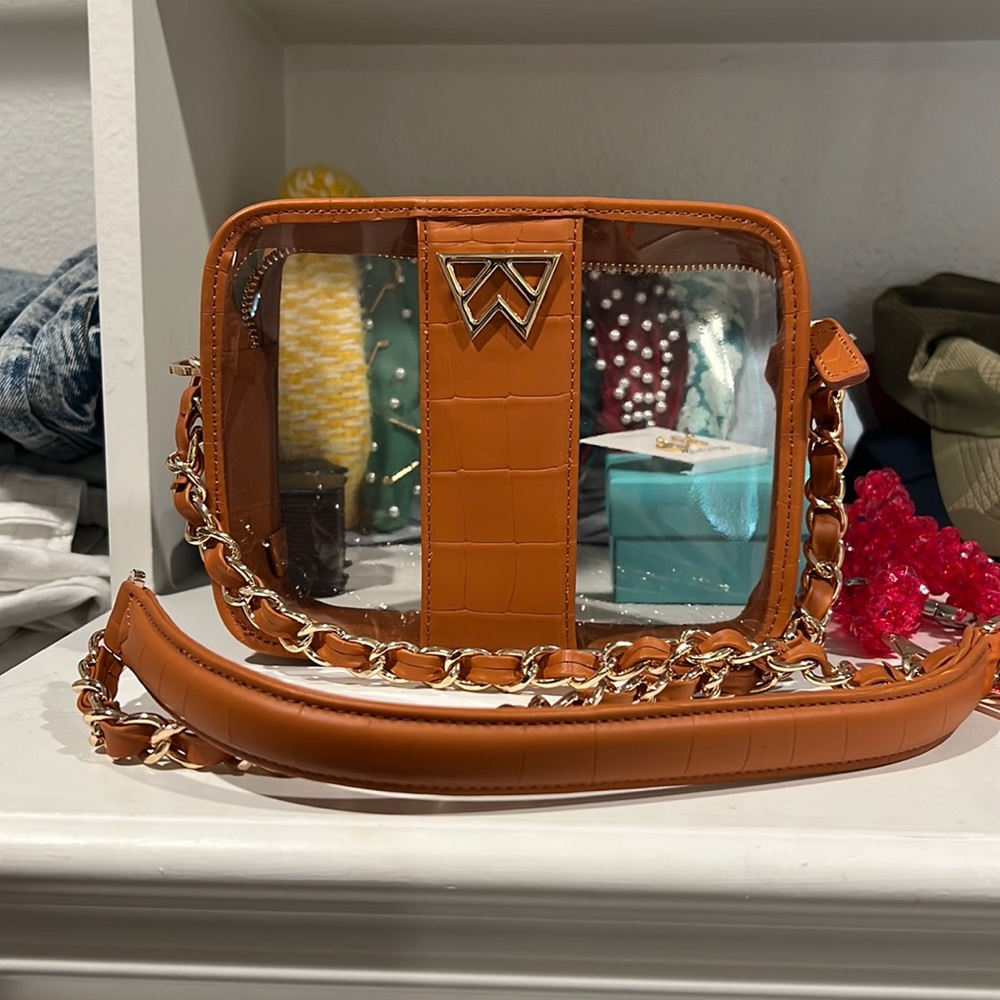 Kelly Wynne Clear Mingle Mingle Mini NWOT